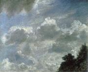 John Constable Study of clouds at Hampstead oil painting